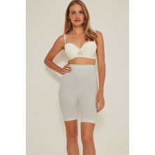 Miraxx Ekru Mı Emay 3005 Soft Uzun Paçalı Boxer Korse
