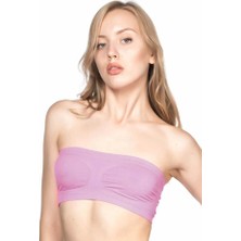 Miraxx Fuşya Emay 4002 Soft Straplez Büstiyer