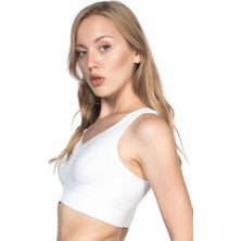 Miraxx Beyaz Emay 4001 Soft Sporcu Büstiyer