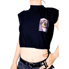 Serfo Sokak Tarzı Baskılı T-Shirt