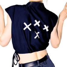 Serfo Sokak Tarzı Baskılı T-Shirt