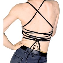 Serfo Sokak Trendy Crop Bluz