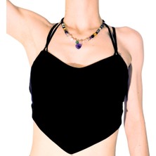 Serfo Sokak Trendy Crop Bluz