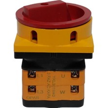OPAŞ 3X40A 0-1 Aç - Kapa Mini Tip Kilitli Şalter