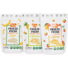 Pol's Tropikal Paketi Freeze Fresh (3* Muz)-(2*mango)-(2*ananas)