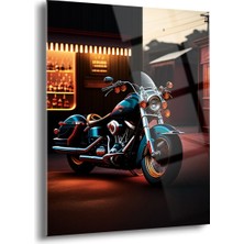 Shiny Art Harley Davidson Cam Tablo - Mod020