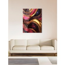 Shiny Art Soyut Cam Tablo - Mod062