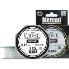 Mercan Standart Beyaz Makara Misina 250 M-150 M