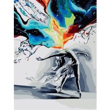 Womb Hobby Renk Çıkışı Sayılarla Boyama Seti  (Tuvale Gerili)