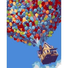 Womb Hobby Up Sayılarla Boyama Seti  60X75 cm (Tuvale Gerili)