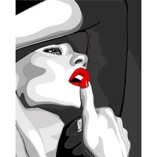 Womb Hobby Klas Sayılarla Boyama Seti  (Tuvale Gerili)