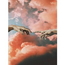 Womb Hobby Tanrının Dokunuşu Sayılarla Boyama Seti  (Tuvale Gerili)