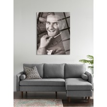 Shiny Art Atatürk Cam Tablo - Cam Tablolar - Atatürk Tablo - Atatürk Portresi - Atatürk Tablosu - Ata023
