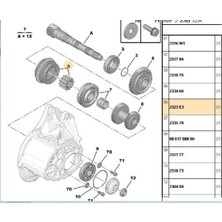 Psa 1-2 Senkromenç Be4 106 206 306 Partner Berlingo (2323E3)