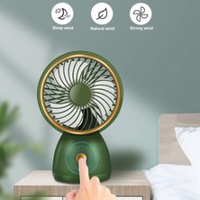 Zeeful 3 Hız Taşınabilir Hava Soğutma Fanları USB Masaüstü Mini Fan Ayarlanabilir Kafa Hava Soğutucu Ofis Ev Seyahat Için, Pembe (Yurt Dışından)