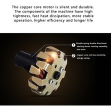 Zeeful Tavan Vantilatörleri Mini Sessiz 500MM Enerji Tasarruflu Yüksek Hacimli Elektrikli Fan Tavan Vantilatörü Ev Yurdu Için Anahtarı ile Abd Plug (Yurt Dışından)