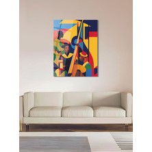 Shiny Art Kübik Caz Cam Tablo - Mod034