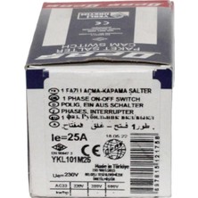 Opaş 1X25A Aç-Kapa Mini Tip Kilitli Şalter