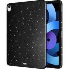 HEPTEKİLETİŞİM Apple Ipad 10. Nesil 10.9" 2022 Tablet Kılıf With Glittering Tam Korumalı A2696 A2757 A2777 (Koton Case)