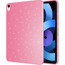 HEPTEKİLETİŞİM Apple Ipad 10. Nesil 10.9" 2022 Tablet Kılıf With Glittering Tam Korumalı A2696 A2757 A2777 (Koton Case)