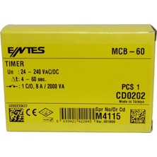 ENTES MCB-60 ZAMAN RÖLESİ (M4115)