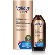 Validus Kids Citicoline 250 mg + FOS 500 mg + Phosphotidylserine 150 mg + Vitamin Complex 150 ml Syrup