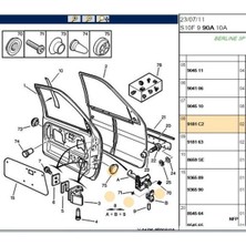 Worthy Ön Kapı Gergi 106 Saxo Gtı (WG8504-9181C2)