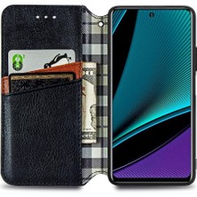 Mays Shop Infinix Not 11 Pro Zarif Iş Flip Kapak Kılıf Için Kılıf (Yurt Dışından)