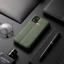 Mays Shop Infinix Sıcak 11 Oyun Flip Kapak Zarif Iş Deri Kılıf (Yurt Dışından)