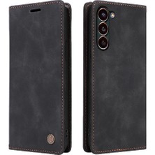 Mays Shop Samsung Galaxy S24 Artı Deri Kılıf Cüzdan Basit Iş Için Flip Case (Yurt Dışından)