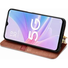 Mays Shop Oppo A78 Zarif Iş Moda Tasarım Deri Kılıf Flip Için Kılıf (Yurt Dışından)