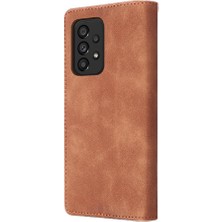 Mays Shop Samsung Galaxy A13 Için Flip Case Cüzdan Kapak Kapak Darbeye Basit Kılıf (Yurt Dışından)