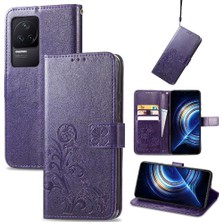 Mays Shop Xiaomi Redmi Case Pro Kılıf Için Dört Yapraklı Yonca Zarif Flip Case (Yurt Dışından)