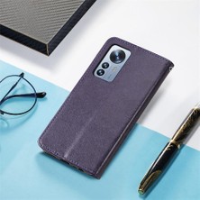 Mays Shop Xiaomi 12 Için Kılıf Pro Zarif Iş Kapak Kapak Dört Yapraklı Yonca Durumda (Yurt Dışından)