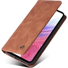 Mays Shop Samsung Galaxy A13 Için Flip Case Cüzdan Kapak Kapak Darbeye Basit Kılıf (Yurt Dışından)