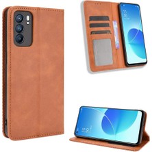 Mays Shop Oppo Oppo 6 5g Pu Deri Manyetik Kapatma Cüzdan Için Kılıf (Yurt Dışından)