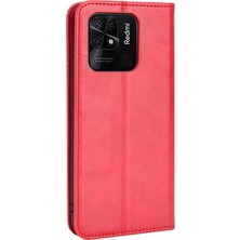 Mays Shop Xiaomi Redmi 10C Pu Deri Manyetik Kapatma Cüzdan (Yurt Dışından)