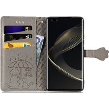 Mays Shop Huawei Nova 11 Pro Karikatür Hayvanlar Için Kısa Kayış Kapak Kılıfı (Yurt Dışından)