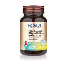 Validus Nikotinamid Ribosid 300 mg + NADH 20 mg 30 Capsules