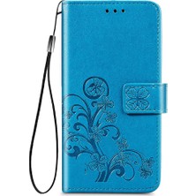 Mays Shop Xiaomi 11 Için Kılıf Kısa Kayış Dört Yapraklı Yonca Zarif Iş Çevirme (Yurt Dışından)