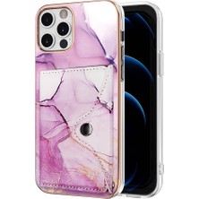 Mays Shop Iphone 11 Için Kılıf Pro Yumuşak Tpu Tampon Mermer Ince Cüzdan Kart Yuvaları (Yurt Dışından)