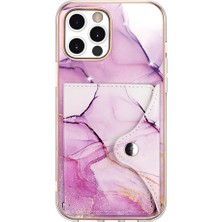 Mays Shop Iphone 11 Için Kılıf Pro Yumuşak Tpu Tampon Mermer Ince Cüzdan Kart Yuvaları (Yurt Dışından)