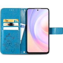 Mays Shop Huawei Onur 50SE Flip Kapak Kılıf Için Kılıf Zarif Iş Dört (Yurt Dışından)