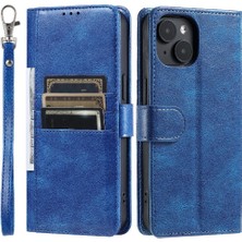 Mays Shop Iphone 14 Için Flip Case Artı 6 Kart Yuvaları Pu Deri Cüzdan Kickstand (Yurt Dışından)