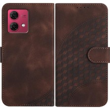 Mays Shop Motorola Moto G84 5g Darbeye Deri Kılıf Manyetik Kart Tutucu (Yurt Dışından)