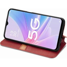 Mays Shop Oppo A78 Zarif Iş Moda Tasarım Deri Kılıf Flip Için Kılıf (Yurt Dışından)