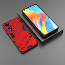 Mays Shop Oppo A78 Kickstand Koruyucu Kapak Için Kılıf Sağlam Askeri (Yurt Dışından)