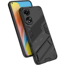 Mays Shop Oppo A78 Kickstand Koruyucu Kapak Için Kılıf Sağlam Askeri (Yurt Dışından)