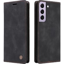 Mays Shop Samsung Galaxy S22 Için Flip Case Kapak Darbeye Deri Kılıf (Yurt Dışından)