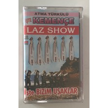 Özmüziksan Kemençe Laz Show Işte Bizim Uşaklar Kaset (Jelatininde Sıfır Orjinal Dönem Baskı)